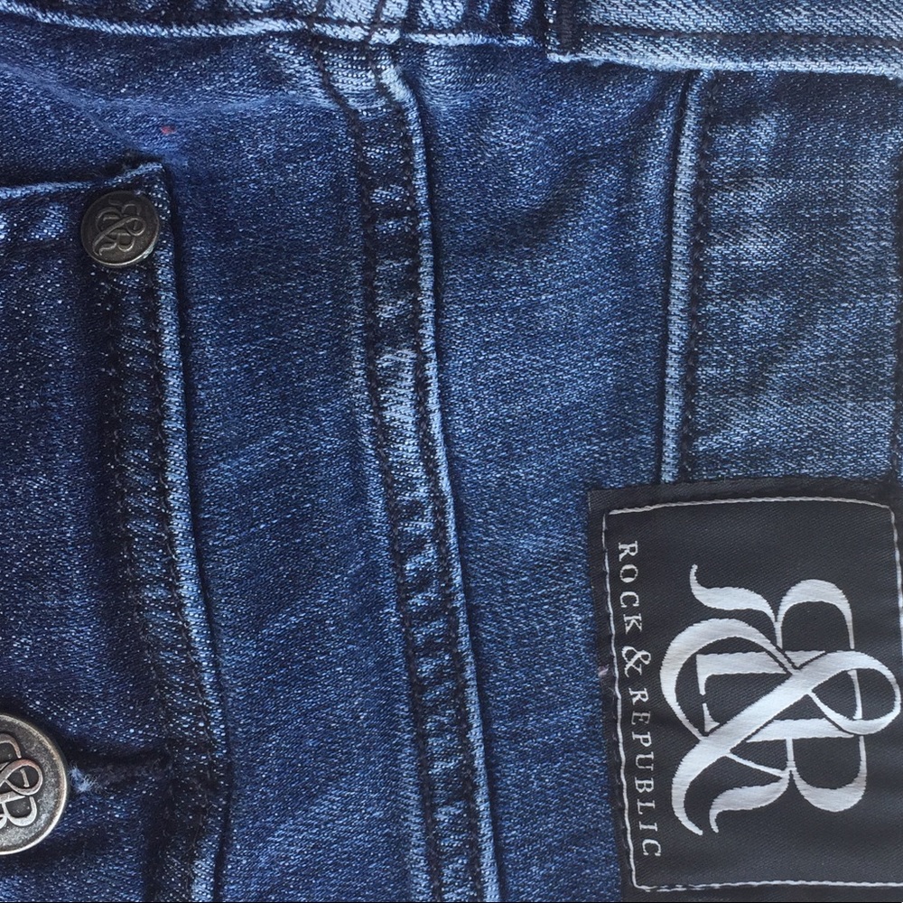 Rock and Republic blue jeans size 4