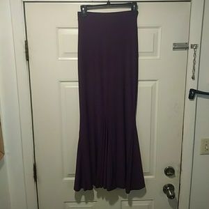 Purple Mermaid Maxi Skirt