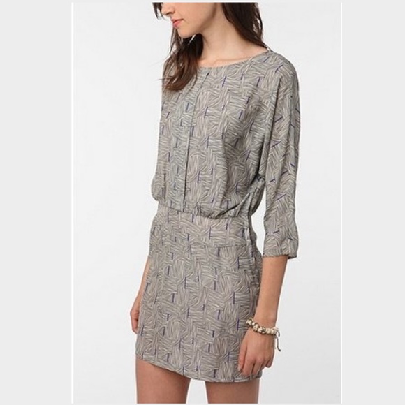 Silence & Noise Blouson Cheetah Dress - Picture 4 of 4