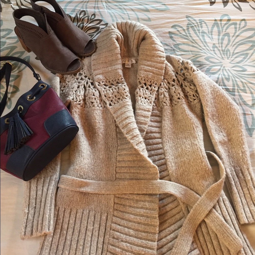 Ann Taylor Loft wool cardigan