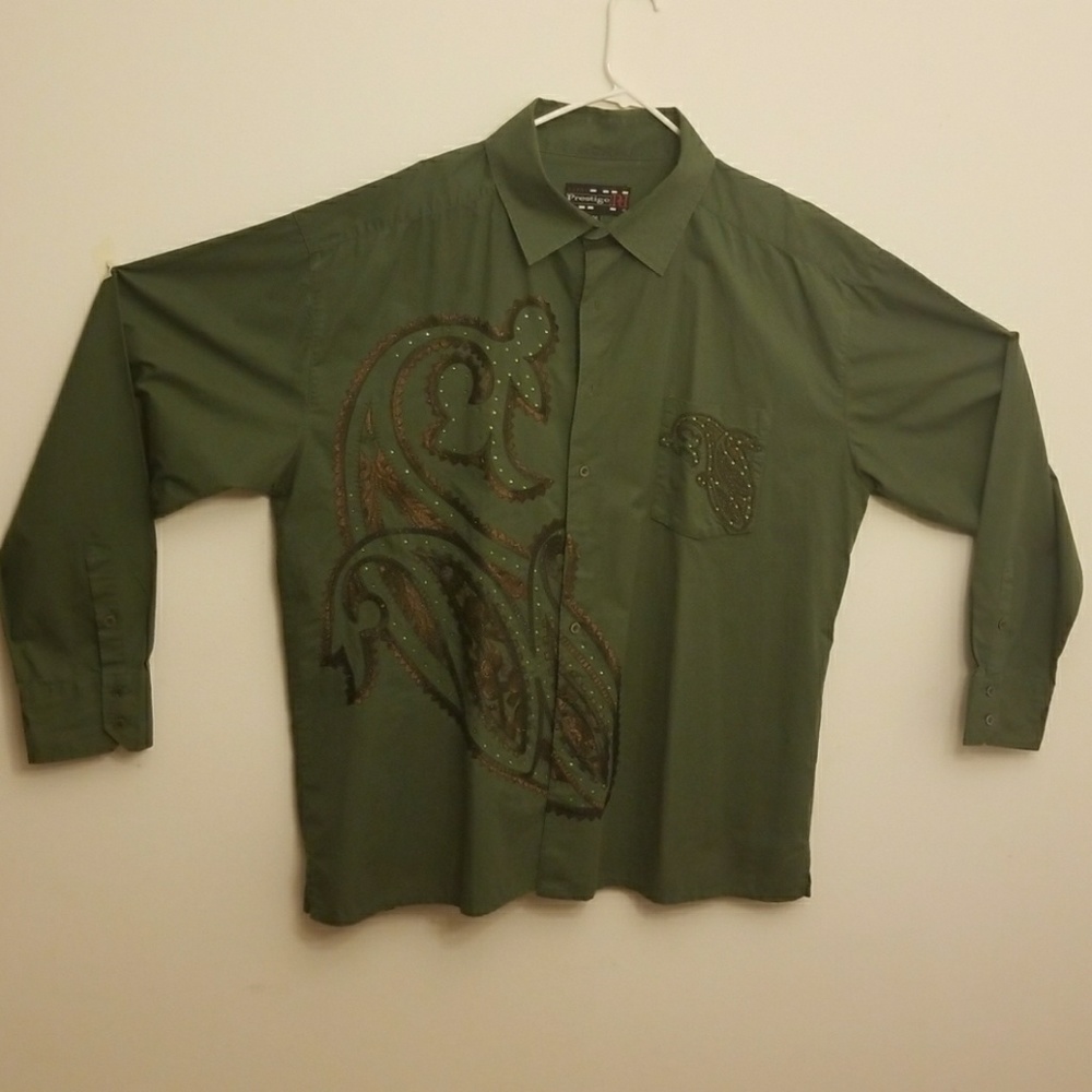Casual button down dress shirt