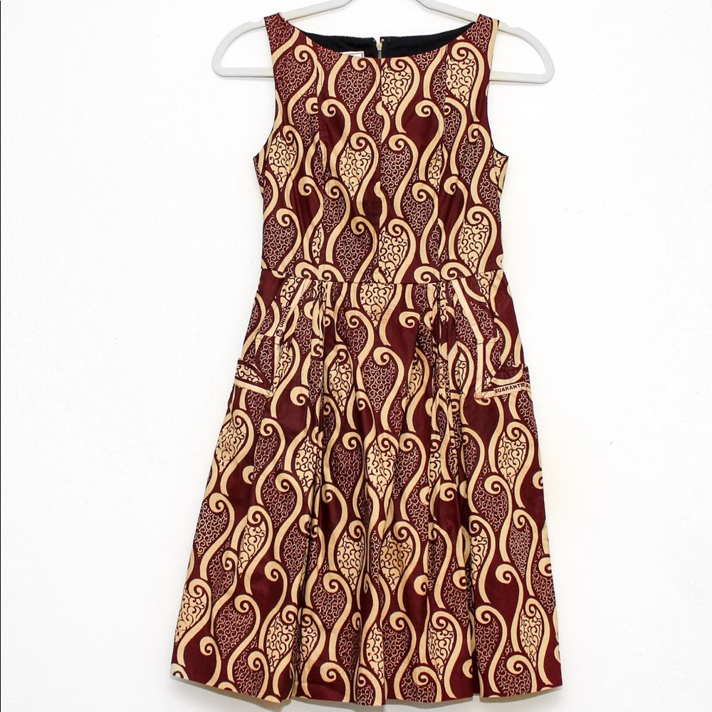Zachary's Smile African Print Dress (Size 2)