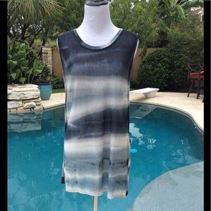 Sexy Dyed Twist Back Top