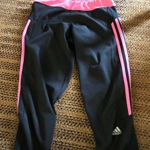 Woman's medium adidas workout capris