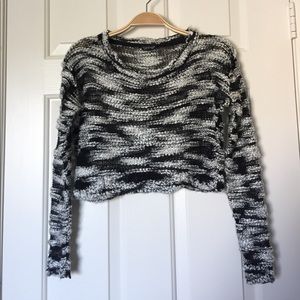 Topshop cropped sweater