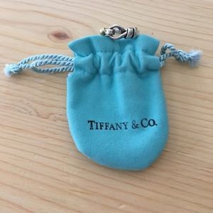 Tiffany Sterling Silver Knot Ring, size 6