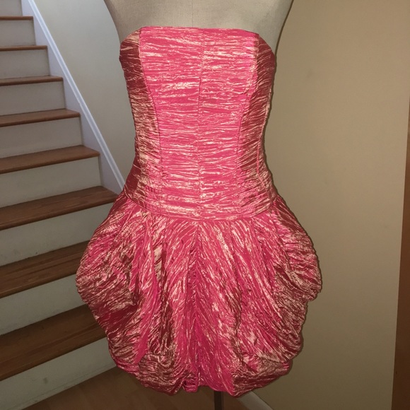 Jessica McClintock Dresses & Skirts - jessica mcclintock coral mini dress