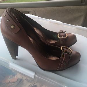 Bronx brand brown shoes