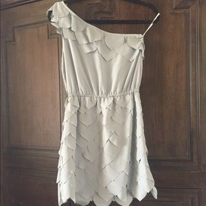 Detailed, Light Blue Cocktail Dress