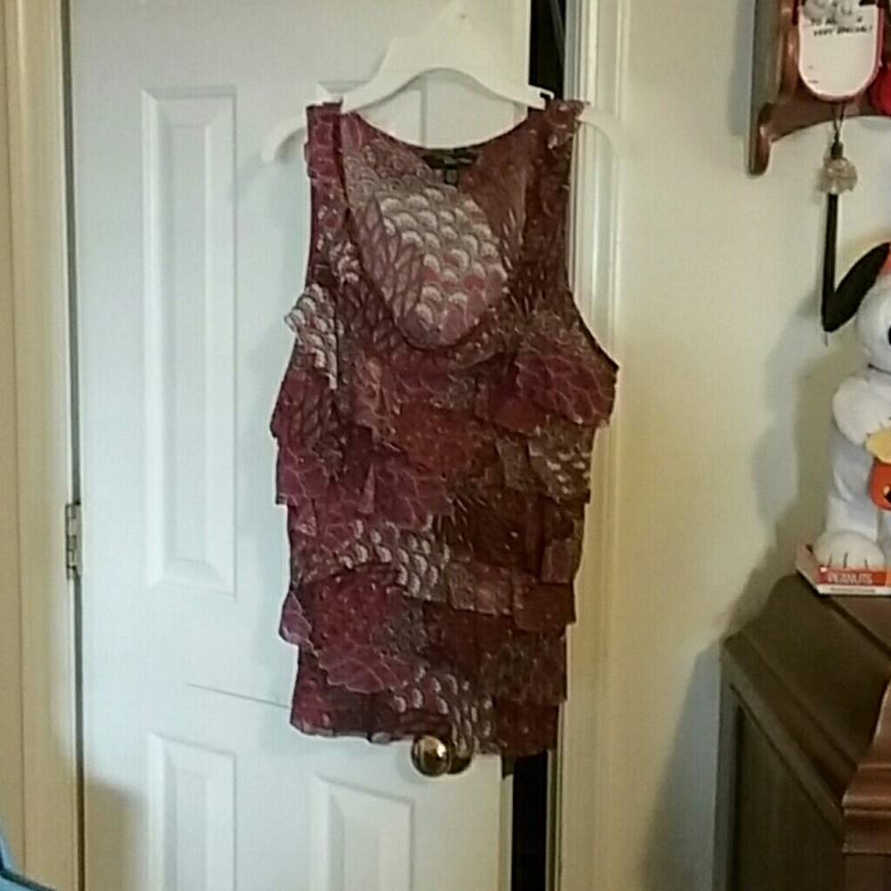 Ruffled top