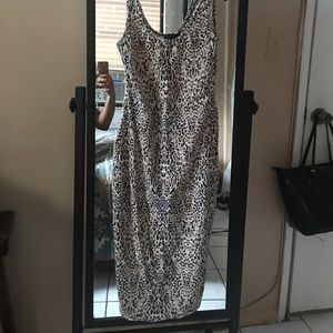 Cheetah Print Dress