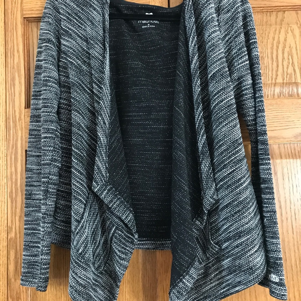 Maurice's hoodie cardigan