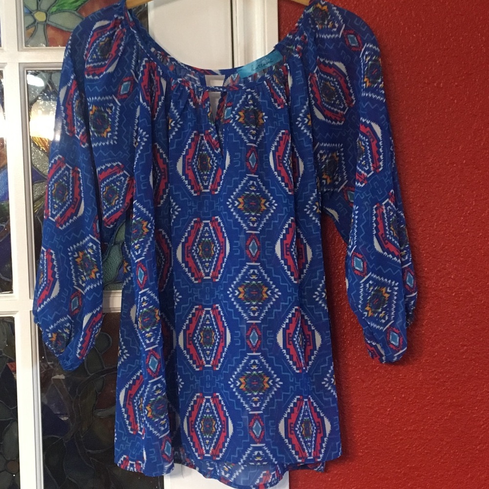 Sheer blouse