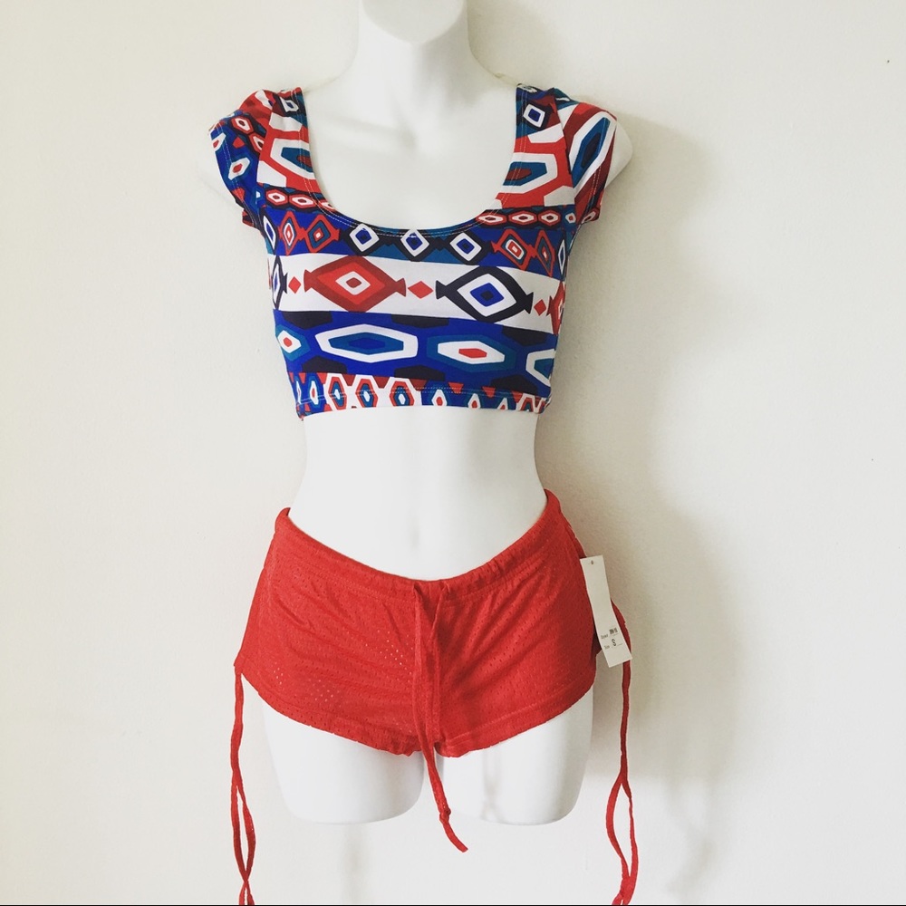 Beach Shorts and top - Picture 1 of 1