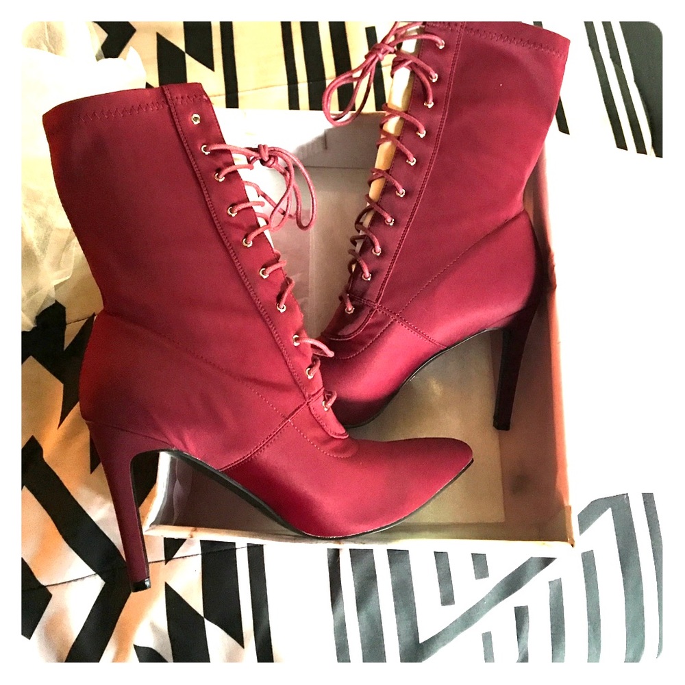 Lace up Booties