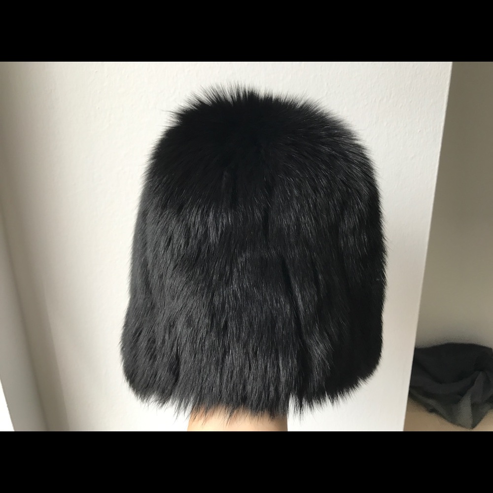 Fox fur hat
