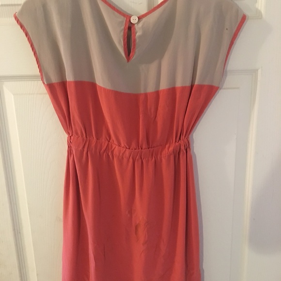 Adorable Chic Pink and Grey Dress - Picture 2 of 3