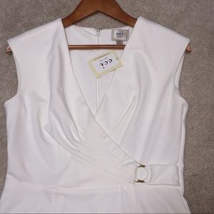 Off White Eci New York Dress. Size 10. NWT.