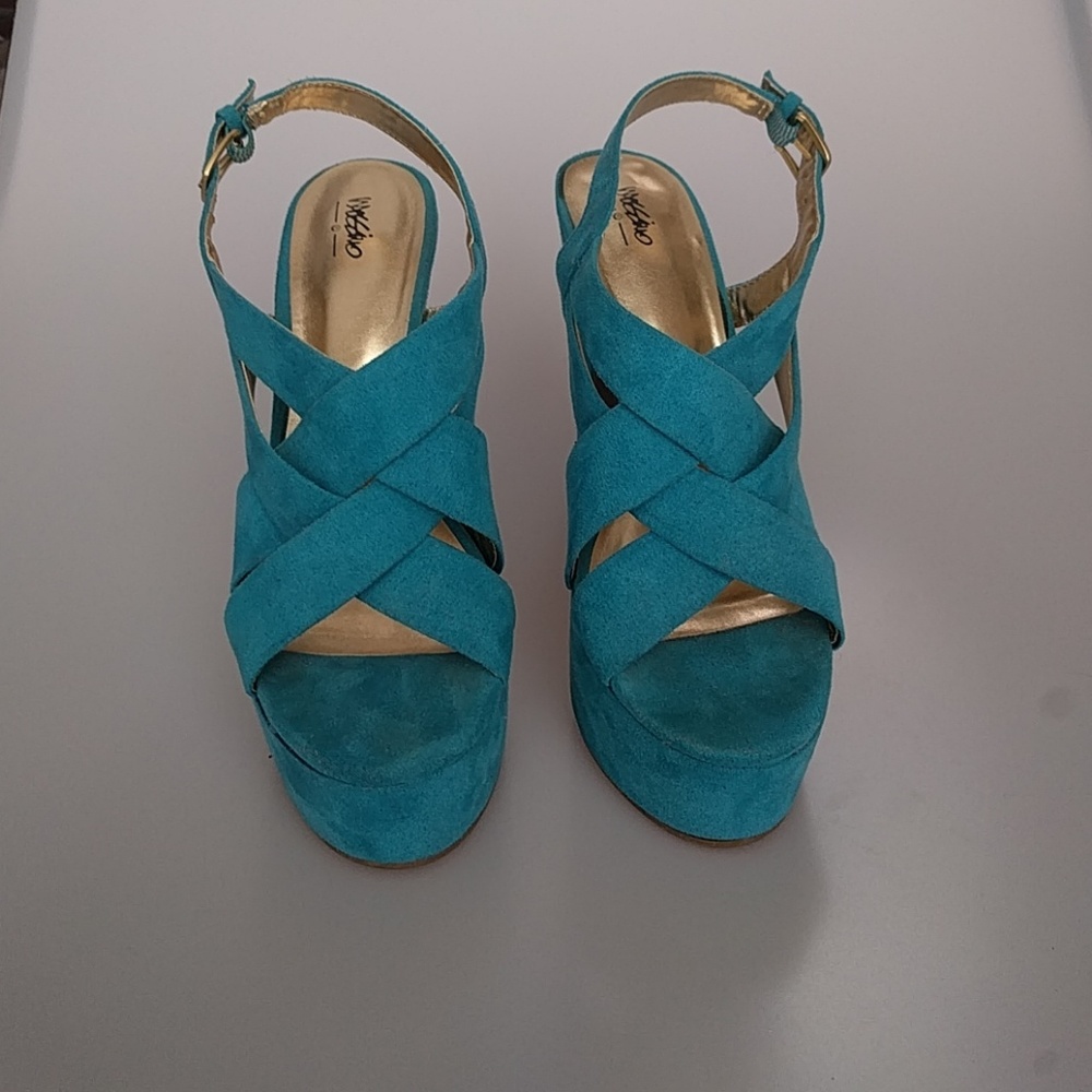 Turquoise Heels