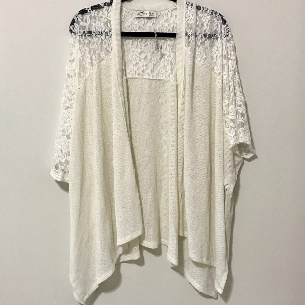 Lace Oversized Cardigan