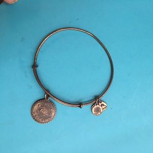 Alex and Ani gold Scorpio zodiac bracelet