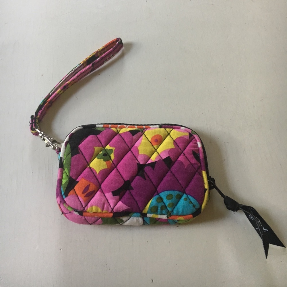 Brand new Vera Bradley floral wristlet.