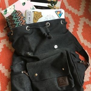 Cute canvas backpack rucksack!