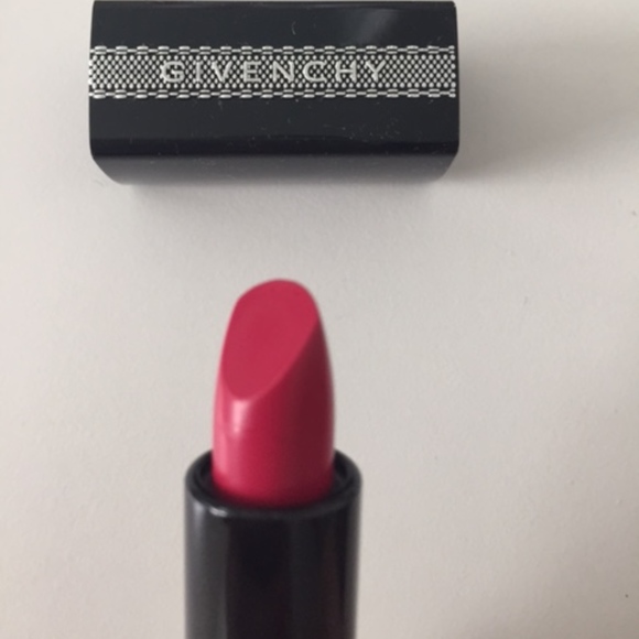 2xHP NEW Givenchy Lipstick Rouge Interdit Fuchsia - Picture 1 of 4