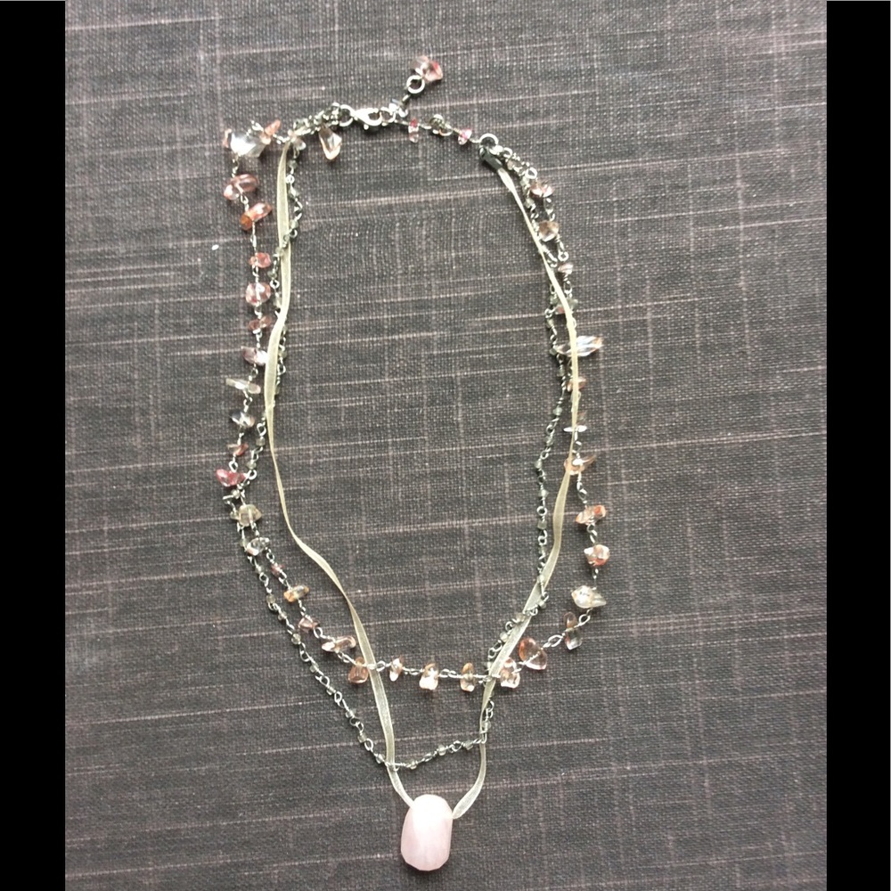 Three layers necklace!