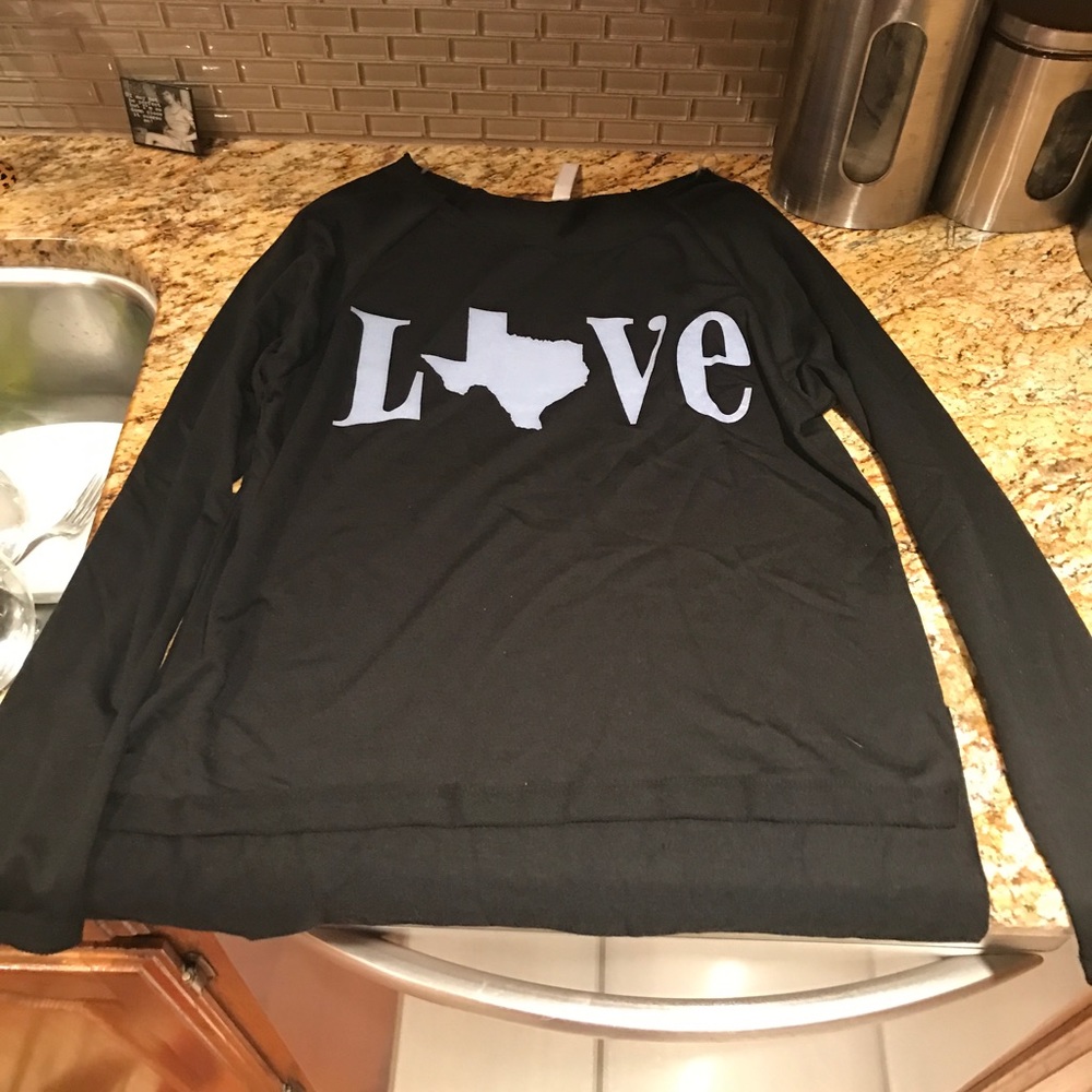 Texas Love long sleeve shirt