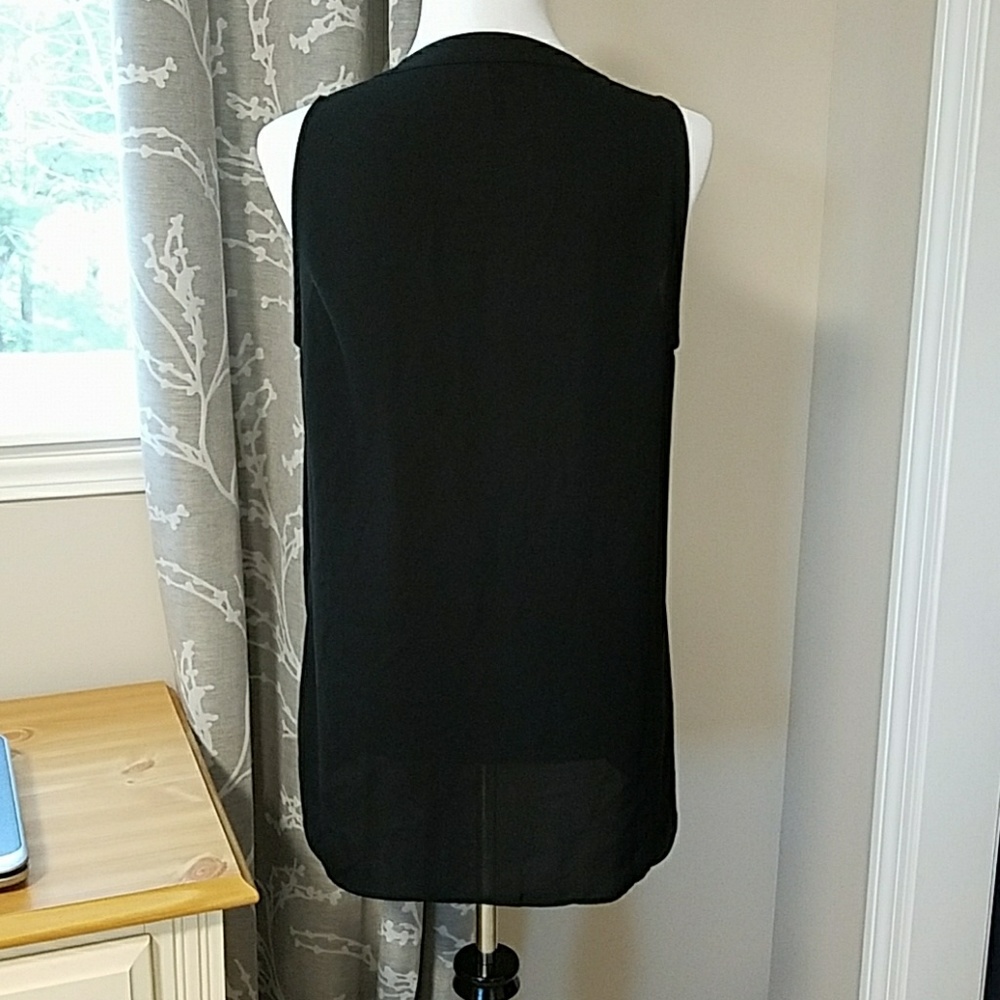 Maurices Hi-Li Tie-Front Button-Up Blouse - Picture 3 of 6