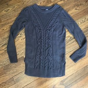 Cable knit sweater