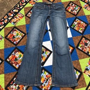 BKE Star Flare jeans size 28.
