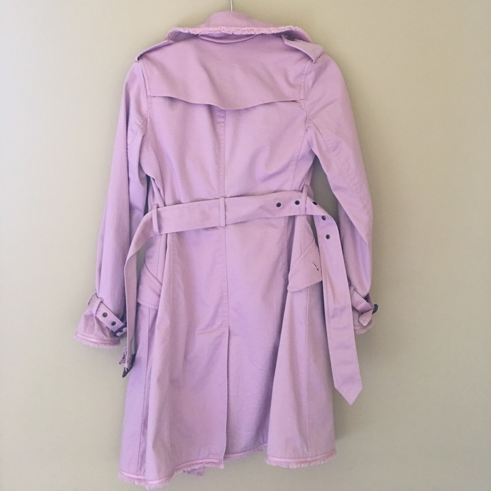 Pink Trench Coat - Picture 2 of 3