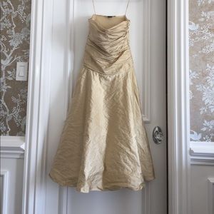 Black Label Ralph Lauren strapless dress
