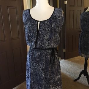 H & M blue sleeveless summer dress