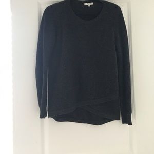 Madewell cross front sweater