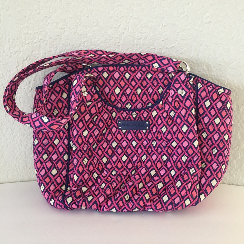 NWT VERA BRADLEY TOTE KATALINA PINK DIAMONDS 💎