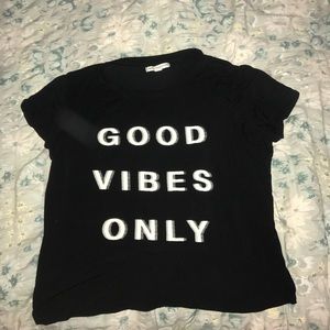 American Eagle Black Tee