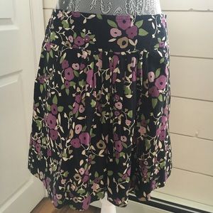Loft floral skirt