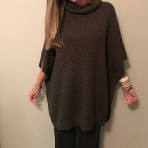 knit poncho