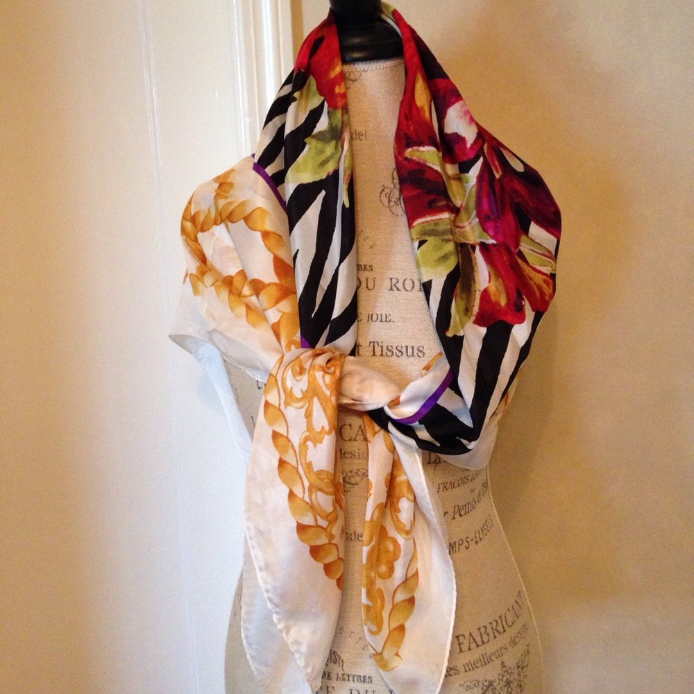 Silk scarf