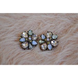 FINAL PRICE BAUBLEBAR Crystal Studs in Pink/Gold
