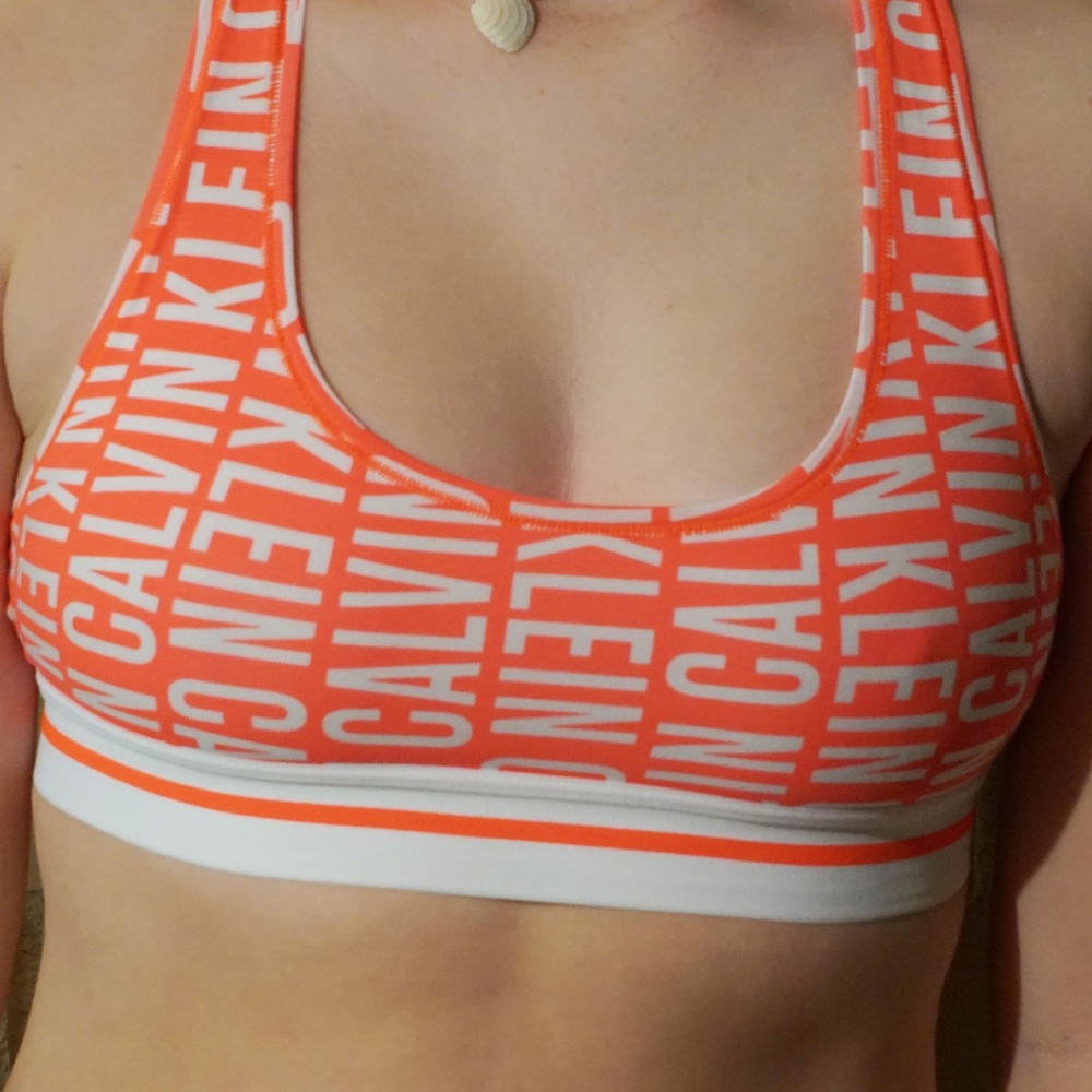 Calvin Klein Cotton Bralette Size Small