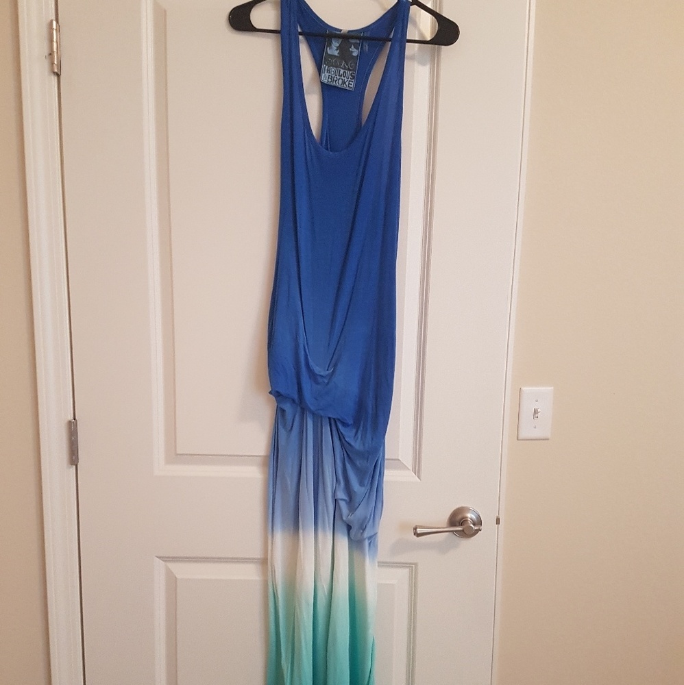 YFB racerback maxi dress