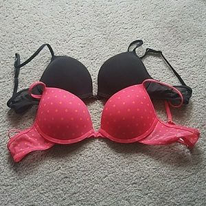 Lot of two Xhilaration 34A bra
