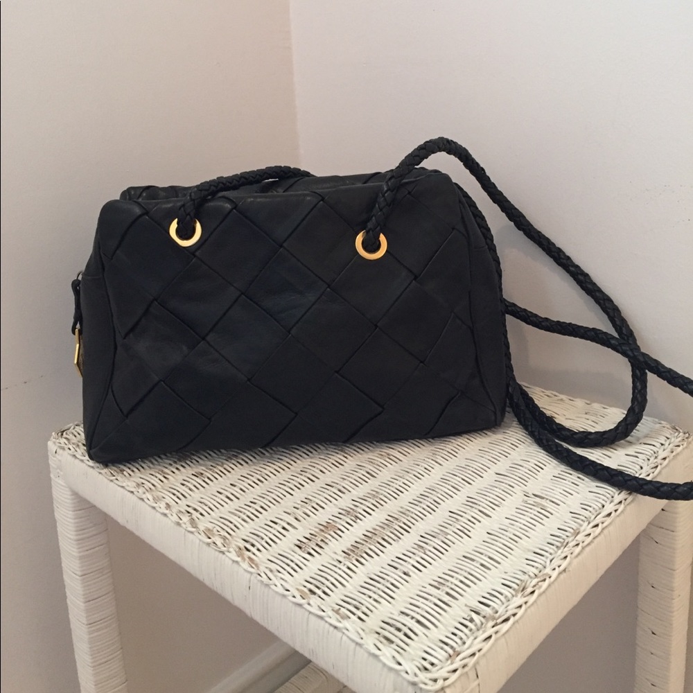 Anne Klein Leather Shoulder Bag