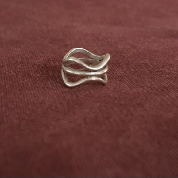 Multi layer Moroccan silver ring - Picture 1 of 2