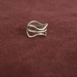 Multi layer Moroccan silver ring