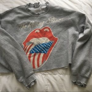 rolling stones sweatshirt